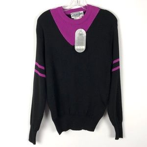 Vintage 80s Snuggler Wool Blend Ski Sweater